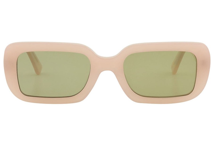 Accessories Bask Eyewear | Sandy Peach/Light Yellow Polarised