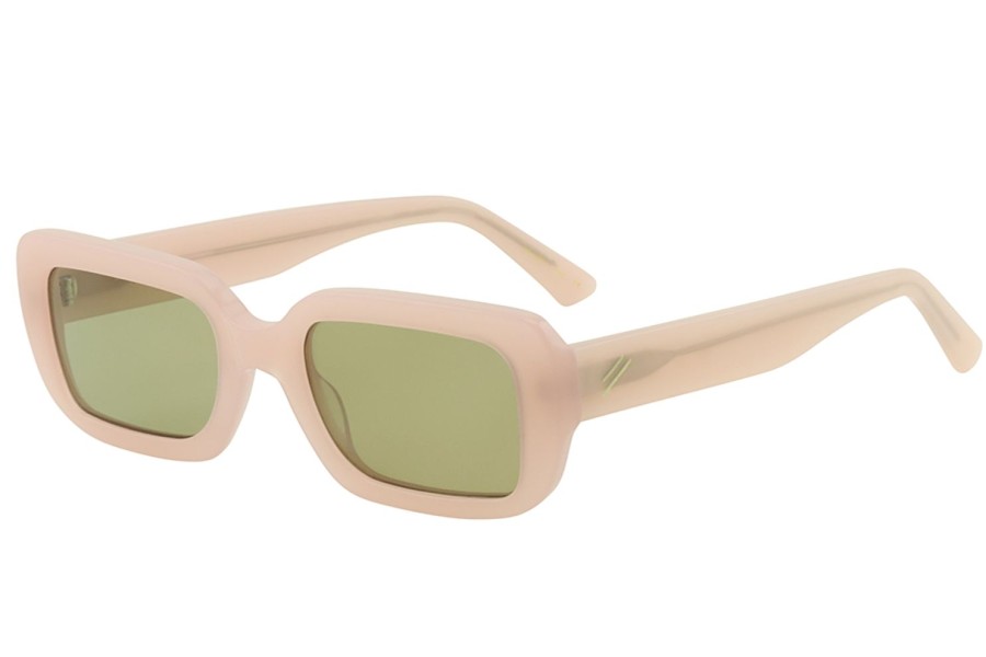 Accessories Bask Eyewear | Sandy Peach/Light Yellow Polarised