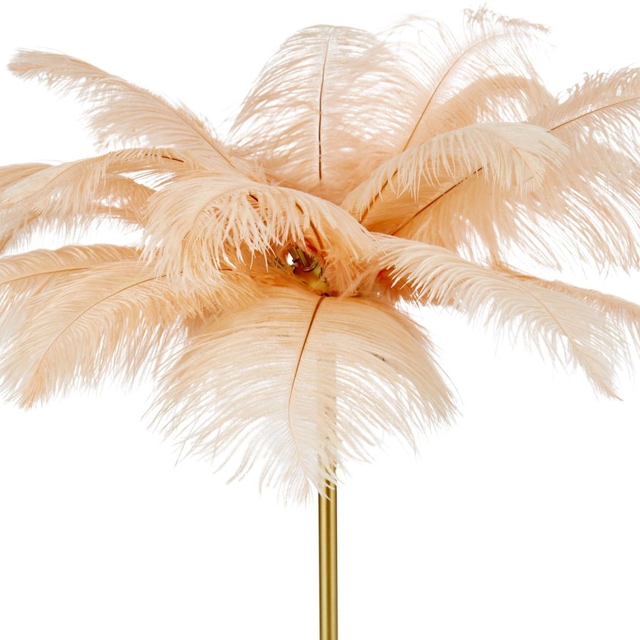 Homewares Amalfi | Society Home-Feathered Table Lamp