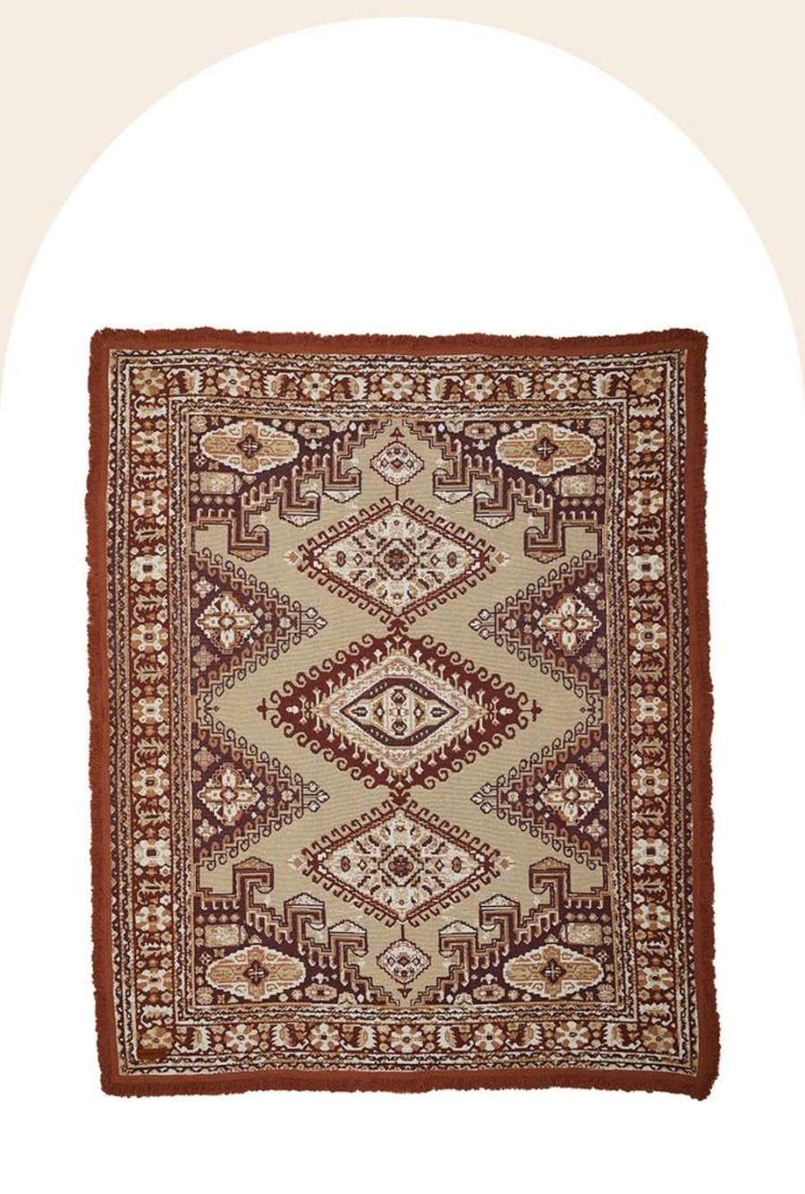 Lifestyle Wandering Folk | Wandering Folk Throw Rug-Auburn Valley