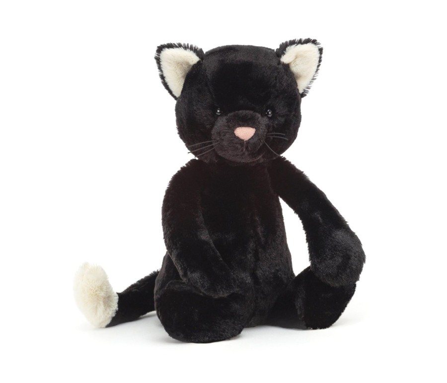 Kids Jellycat | Jellycat-Bashful Black Kitten-Medium