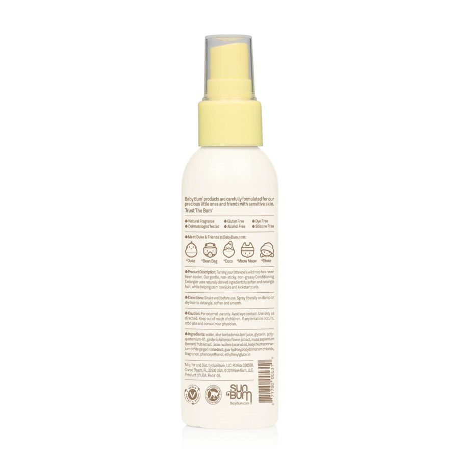 Lifestyle Sun Bum | Baby Bum Conditioning Detangler-Green Coconut