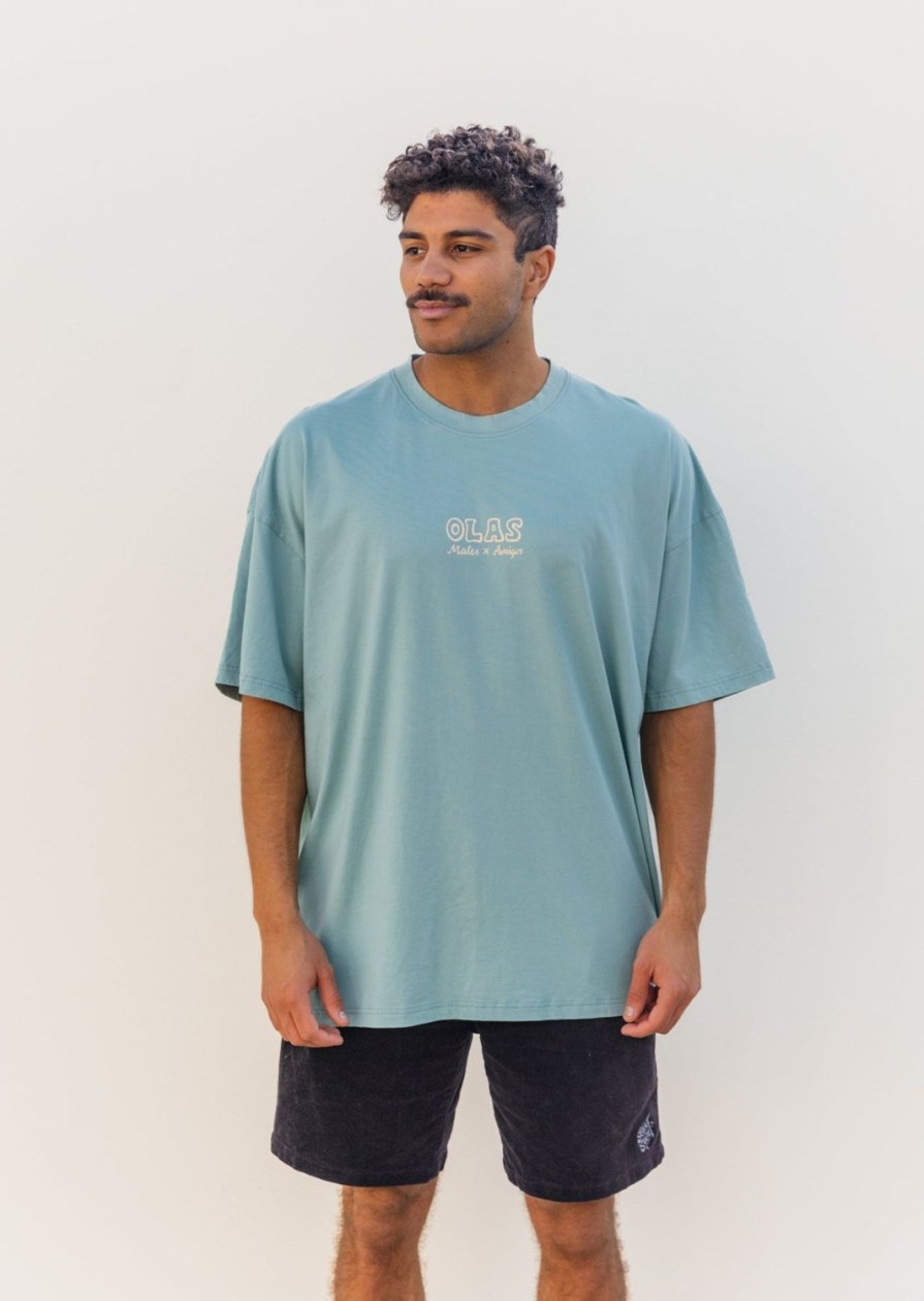 Clothing & Accessories Olas Supply Co | Olas Supply Co-Mate X Amigos Box Tee