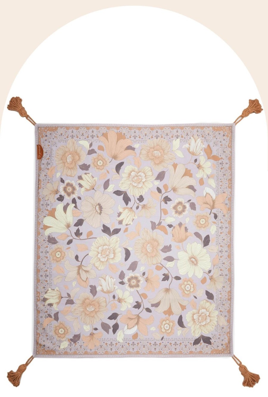 Lifestyle Wandering Folk | Wandering Folk Picnic Rug-Grand Fleur Lilac