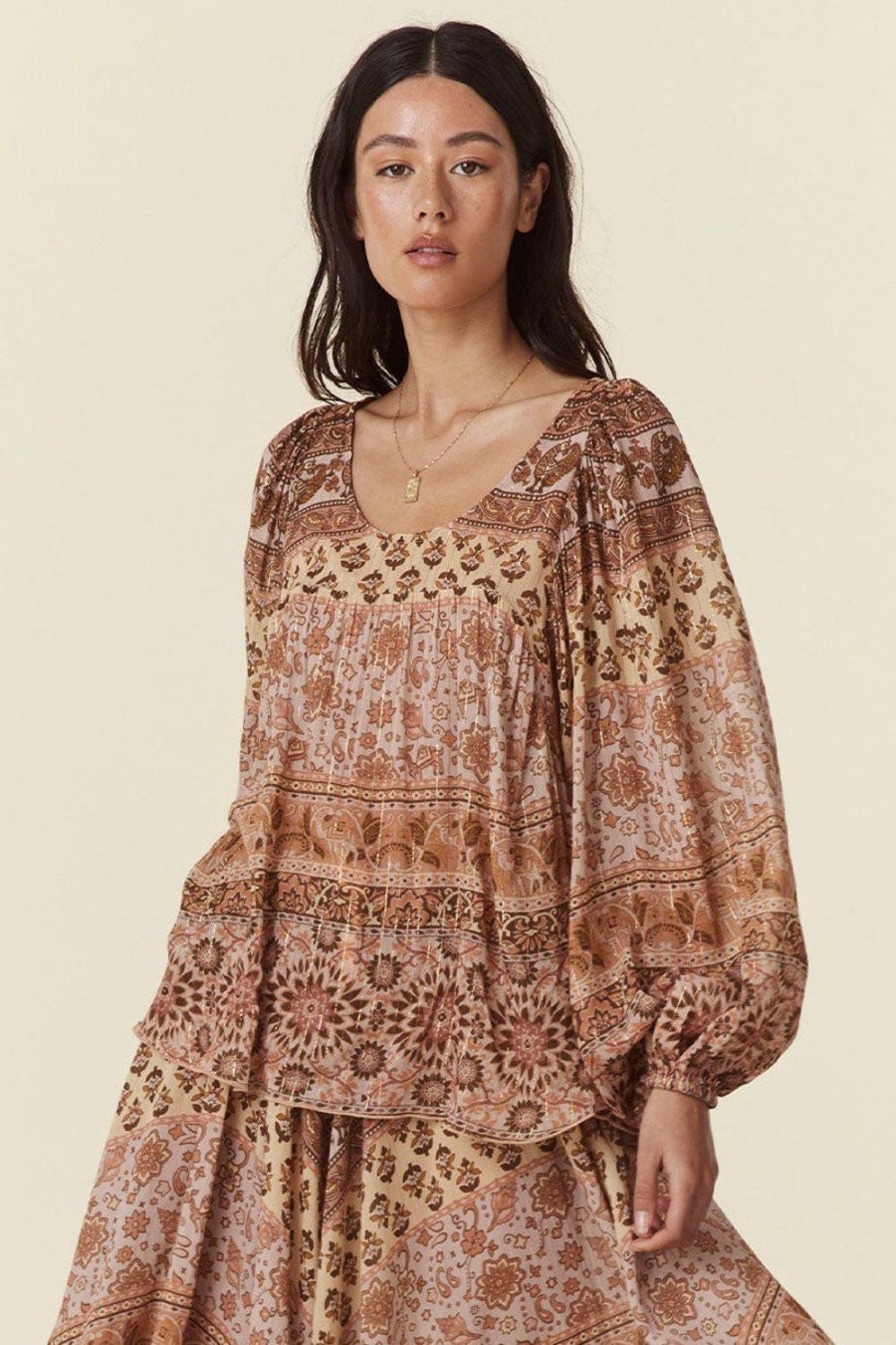 Clothing & Accessories Spell | Spell-Lovers Beach Blouse-Mauve