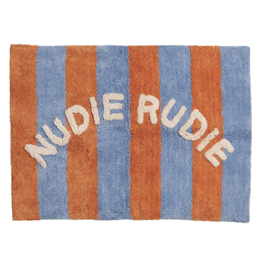 Lifestyle Sage and Clare | Sage X Clare-Zelia Nudie Rudie Bath Mat-Blue Jay