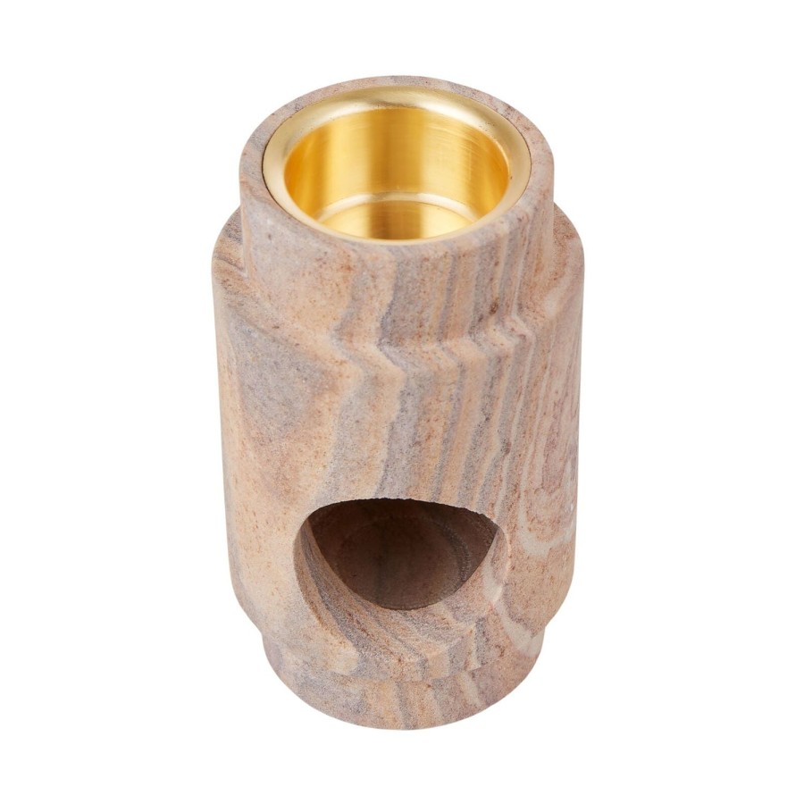 Homewares Amalfi | Amalfi-Sandblastered Sandstone Oil Burner