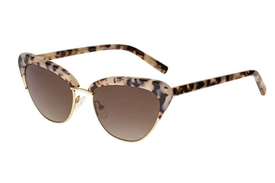 Accessories Bask Eyewear | Bask Peggy Tort Beige