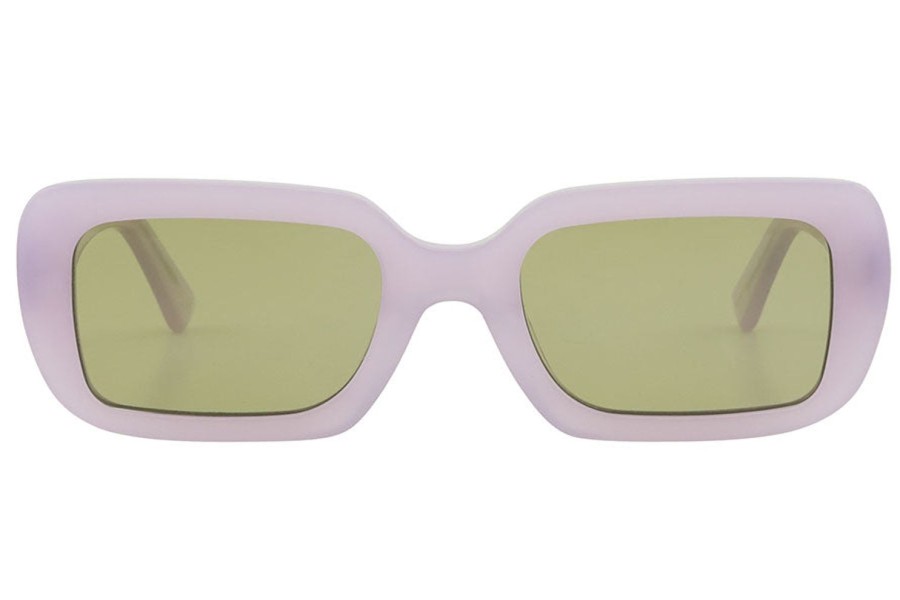 Accessories Bask Eyewear | Sandy Lilac/Light Yellow Polarised