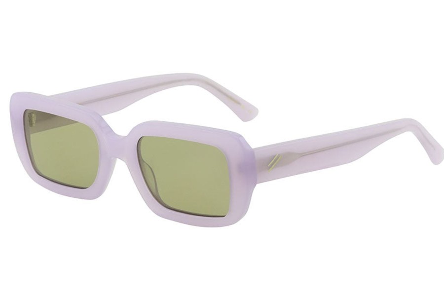 Accessories Bask Eyewear | Sandy Lilac/Light Yellow Polarised