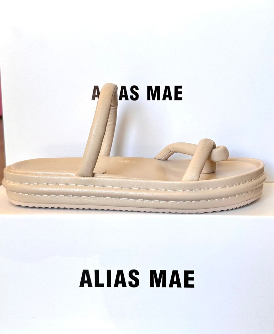 Shoes Alias Mae | Alias Mae-Shelby-Cream Leather