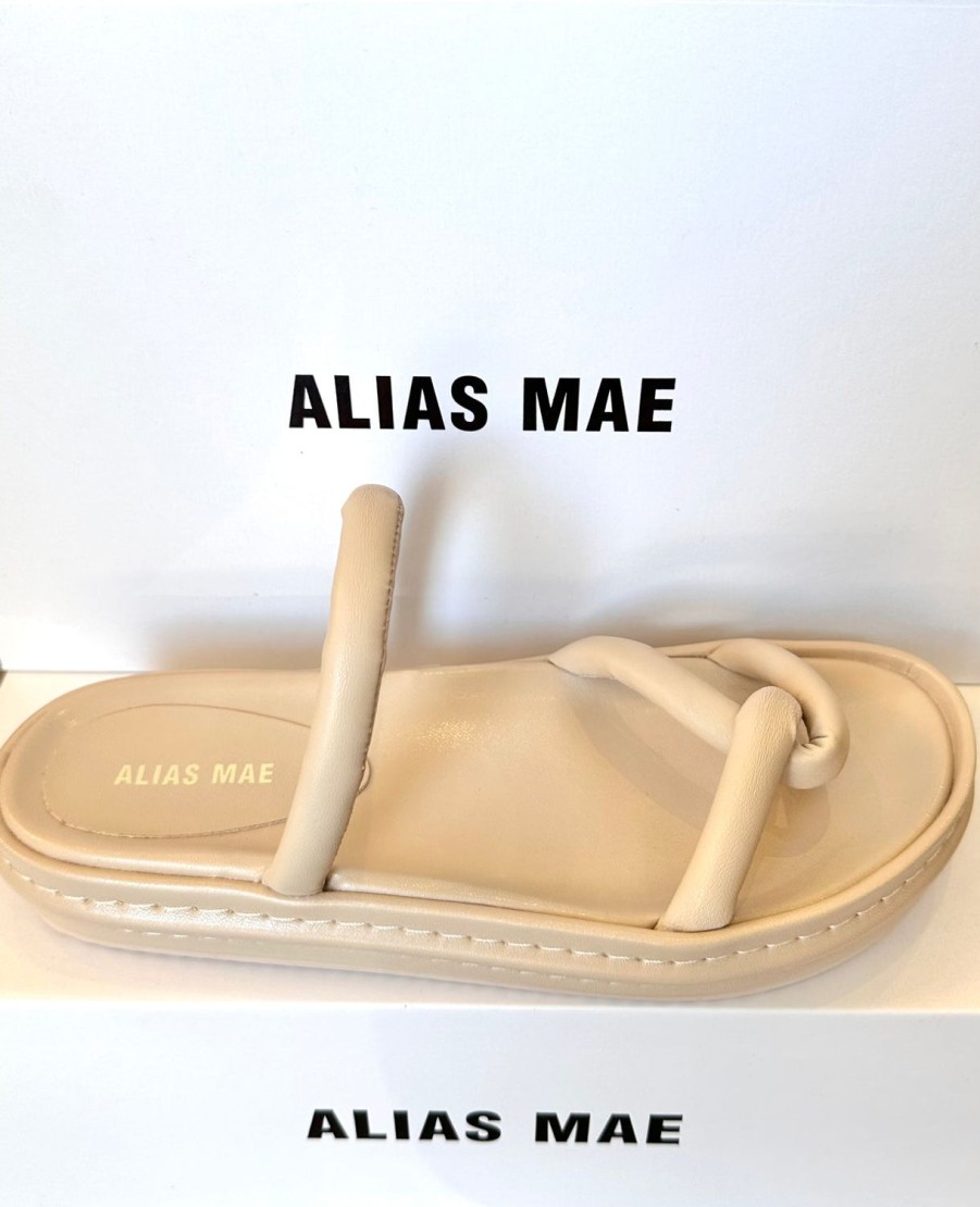 Shoes Alias Mae | Alias Mae-Shelby-Cream Leather