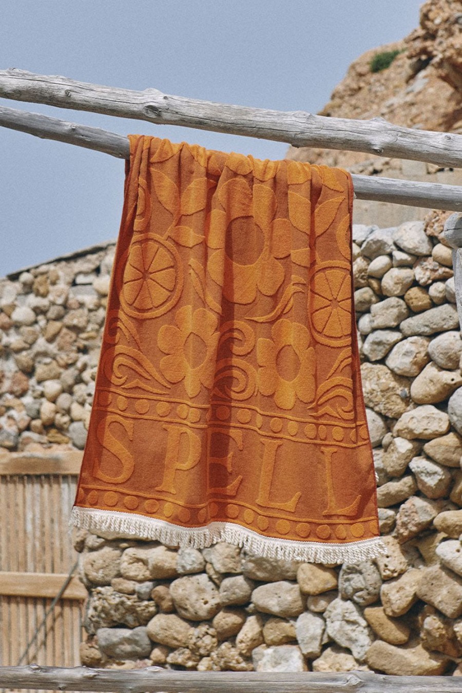 Lifestyle Spell | Spell-Pomelia Towel-Retro Sun