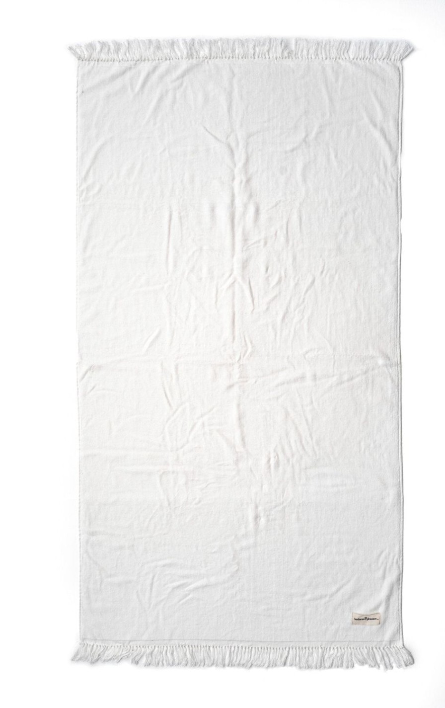 Lifestyle Business & Pleasure Co | Beach Towel-Antique White