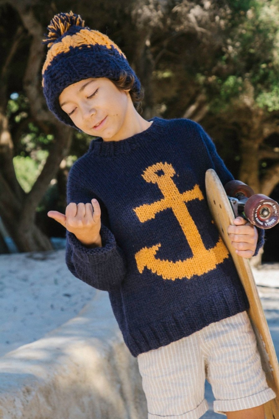 Kids Hobo and Hatch | Kids Dune Knit-Anchor