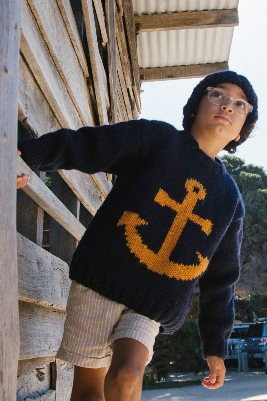 Kids Hobo and Hatch | Kids Dune Knit-Anchor