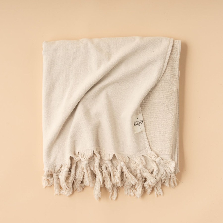 Lifestyle Saarde | Saarde Vintage Wash Towel Range-Clay