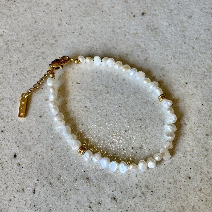 Accessories Sun Soul | Sun Soul-Castaways Pearl Bracelet