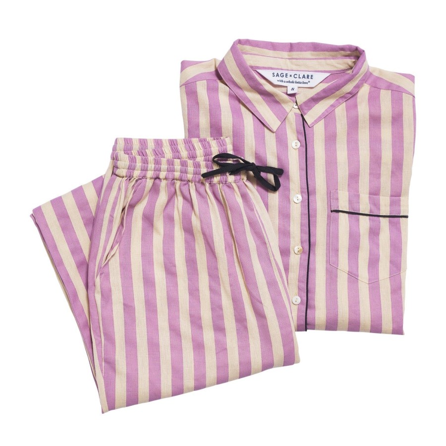 Clothing & Accessories Sage and Clare | Sage X Clare-Amara Pj'S-Cotton Blend