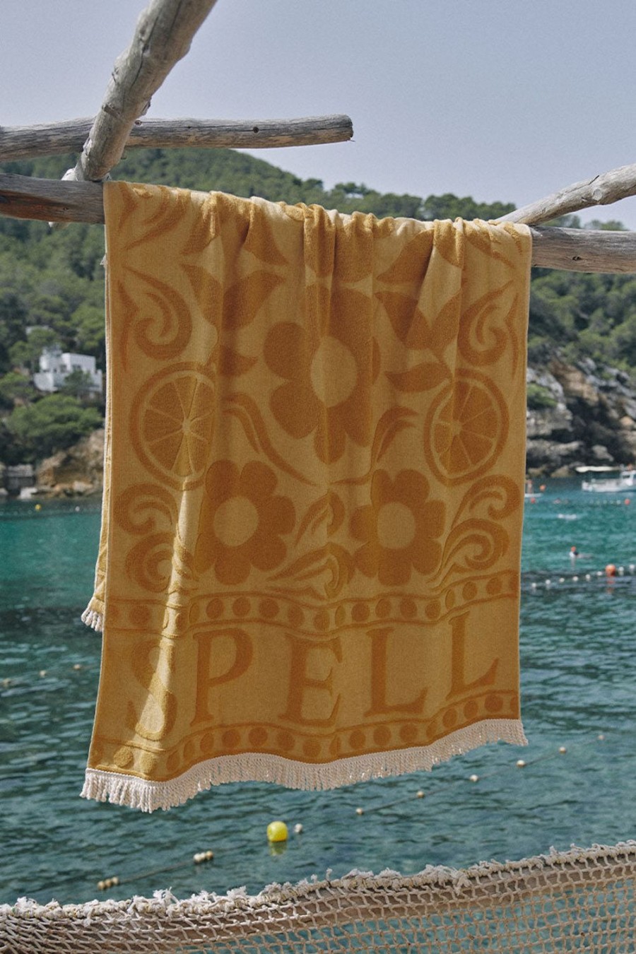 Lifestyle Spell | Spell-Pomelia Towel-Mustard