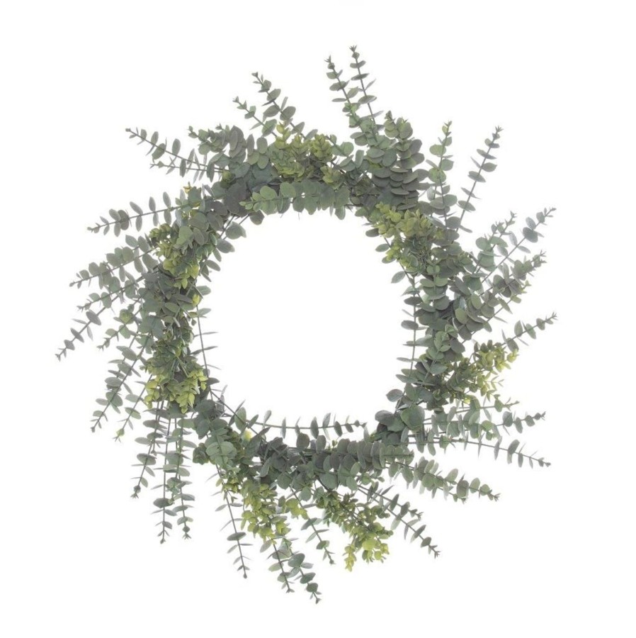 Homewares Amalfi | Eucalyptus Wreath-Green