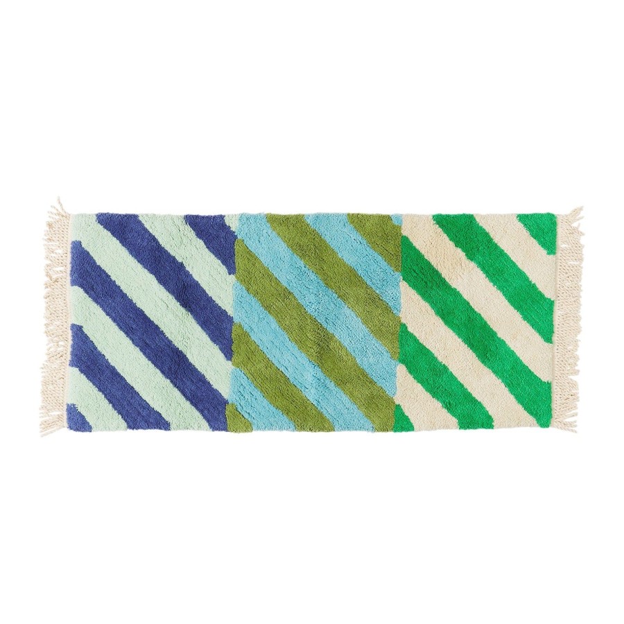 Homewares Sage and Clare | Sage X Clare-Keddie Stripe Bath Runner