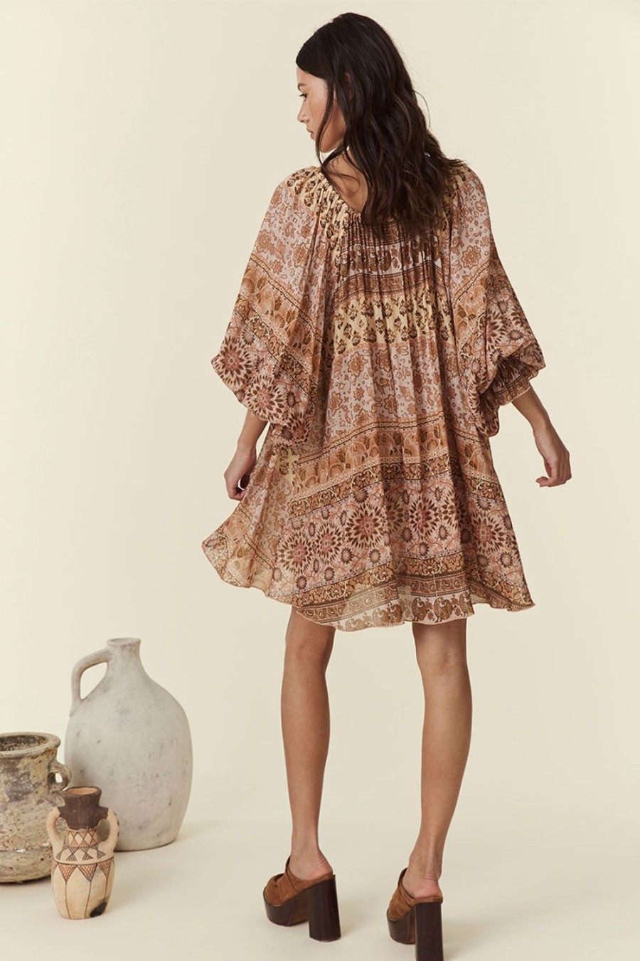 Clothing & Accessories Spell | Spell-Lovers Beach Tunic Dress-Mauve