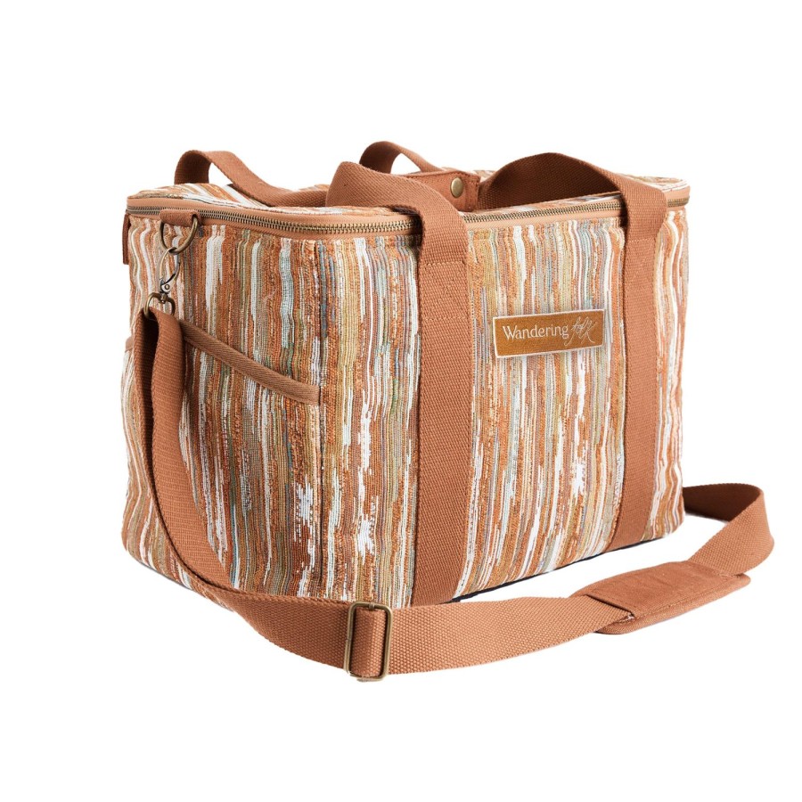 Lifestyle Wandering Folk | Wandering Folk Cooler Bag-Ochre