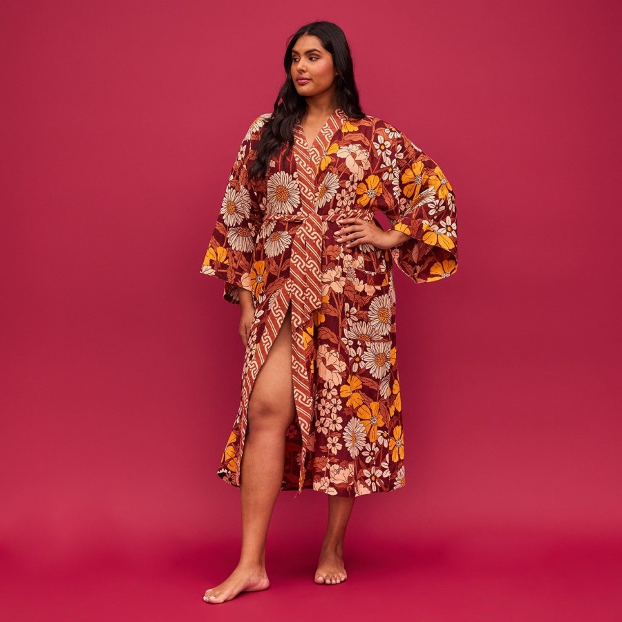 Clothing & Accessories Sage and Clare | Sage X Clare-Benita Linen Robe