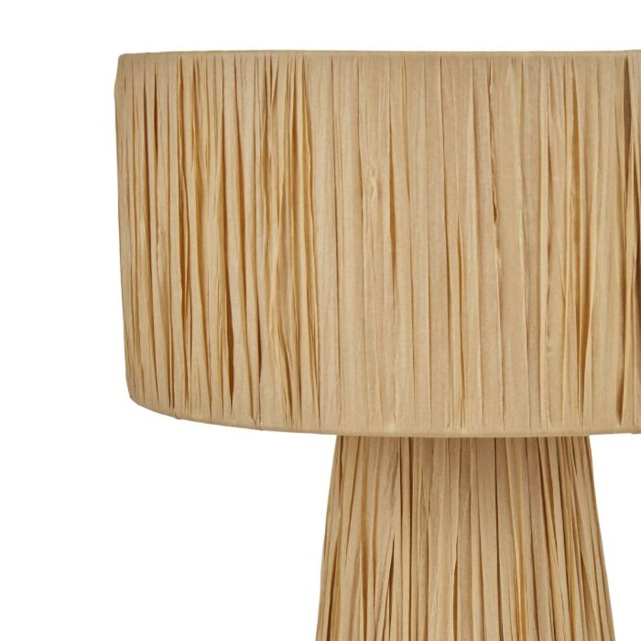 Homewares Amalfi | Raffia Look Table Lamp