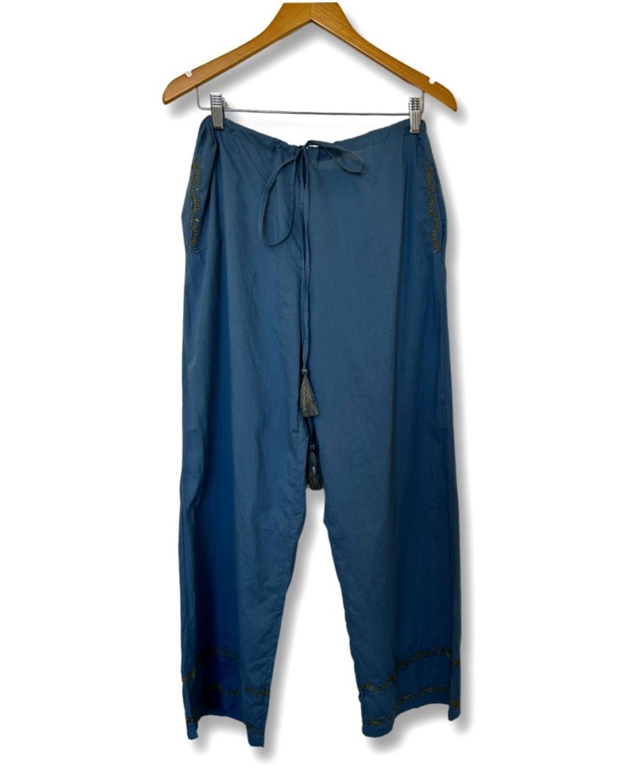 Clothing & Accessories Isla Sol | Isla Sol -Follow The Sun Pant-Blueberry