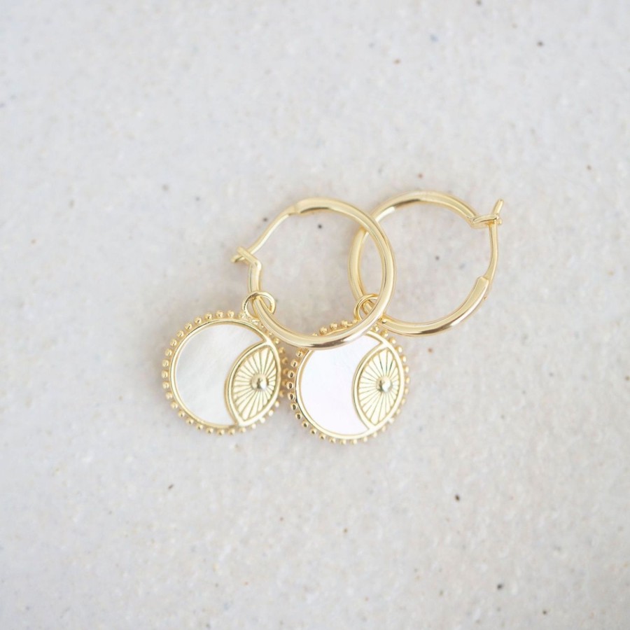 Accessories Sun Soul | Sun Soul-Eclipse Earrings