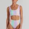 Clothing & Accessories Poolside Paradiso | Poolside Paradiso-Sunlounger High Waist Bottom