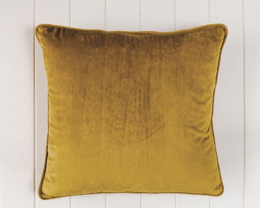 Homewares Rayell | Velvet Cushion-Gold