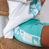 Kids Salty Shreds | Salty Shreds-Beach Club Ribbed Ocean Shorts-Groms