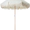 Lifestyle Business & Pleasure Co | Premium Beach Umbrella-Lauren'S Sage Stripe