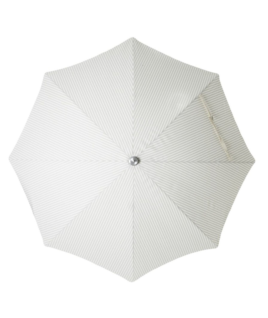 Lifestyle Business & Pleasure Co | Premium Beach Umbrella-Lauren'S Sage Stripe