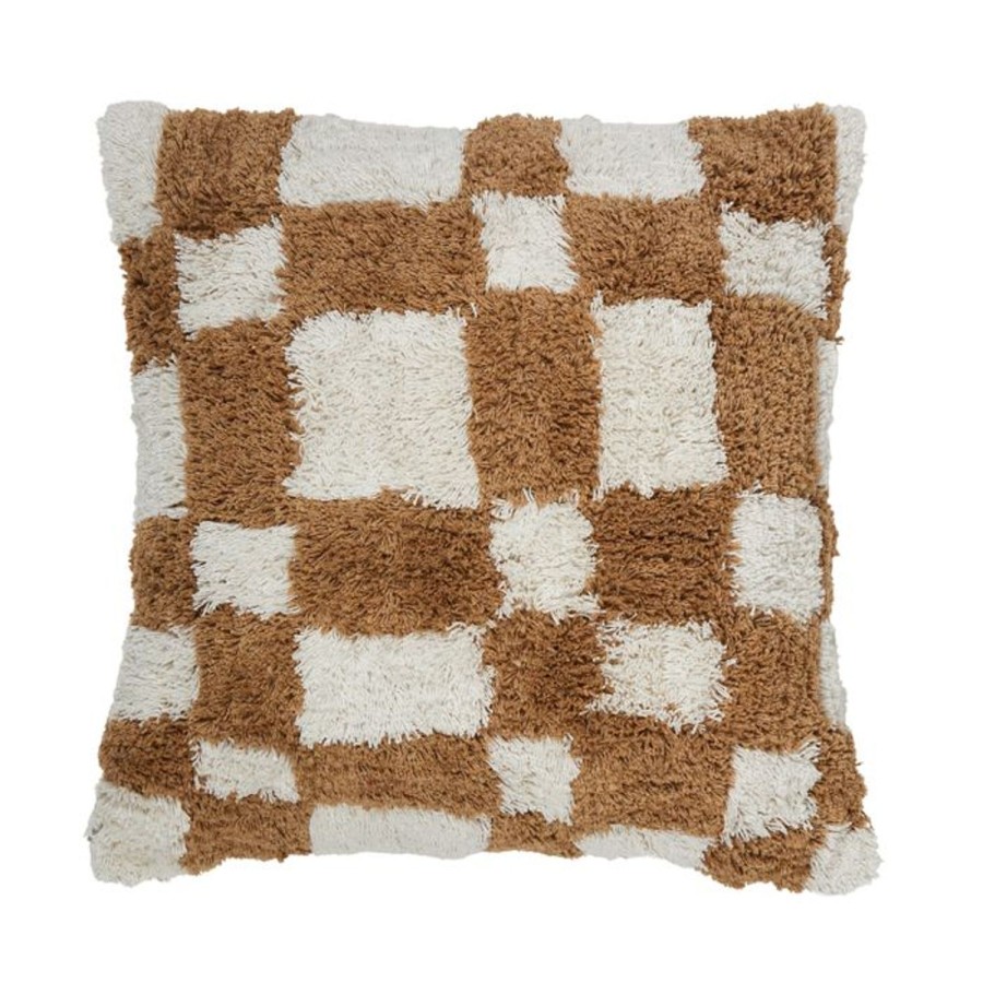 Homewares Coast to Coast Home | Ctc-Checkers Tufted Cushion