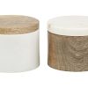 Homewares Amalfi | Timber + Marble Pinch Pots