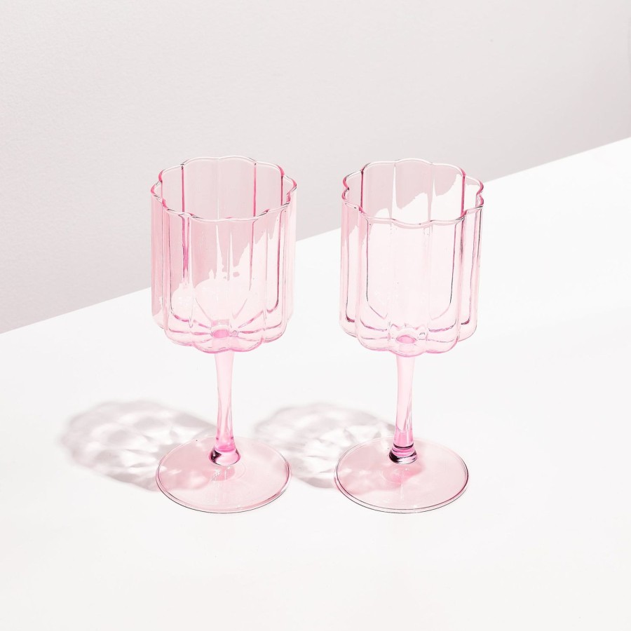 Lifestyle Fazeek | Fazeek Wave Wine Glasses-Set Of Two