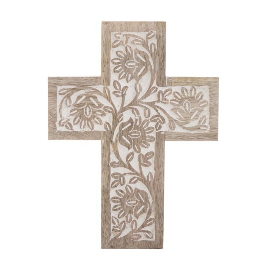 Homewares Amalfi | Amalfi Anqul Cross-White Wash