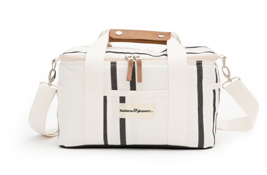 Lifestyle Business & Pleasure Co | Premium Cooler-Black Two Stripe