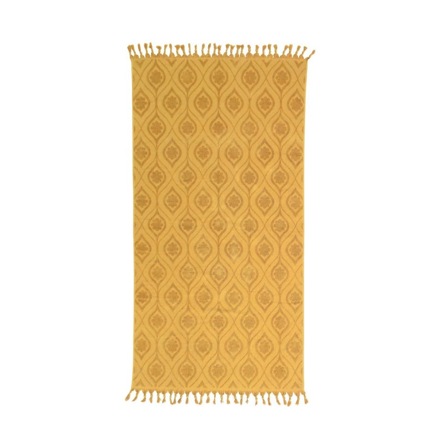 Lifestyle Wandering Folk | Wandering Folk Daisy Beach Towel-Golden