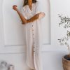 Clothing & Accessories Cabo Gypsy | Cabo-Como Tunic Maxi Dress-Shell