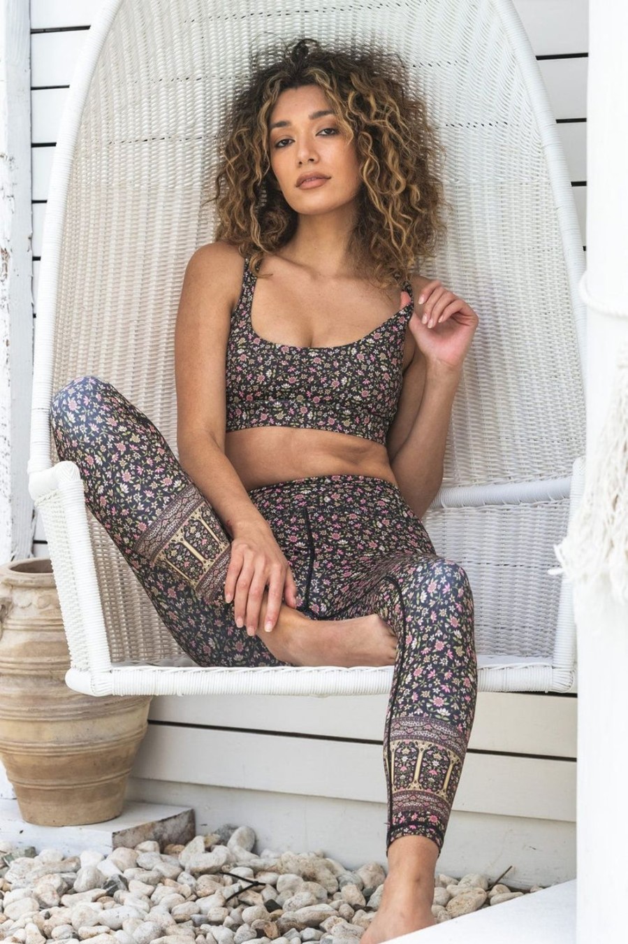 Clothing & Accessories Kavala | Midnight Boho Leggings