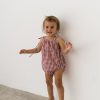 Kids Illoura The Label | Illoura The Label-Lottie Romper-Gingham