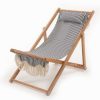 Furniture Business & Pleasure Co | Premium Sling Chair-Laurens Navy Stripe