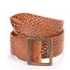 Accessories Taboo | Marrakesh Wide Leather Belt T-Bar ,