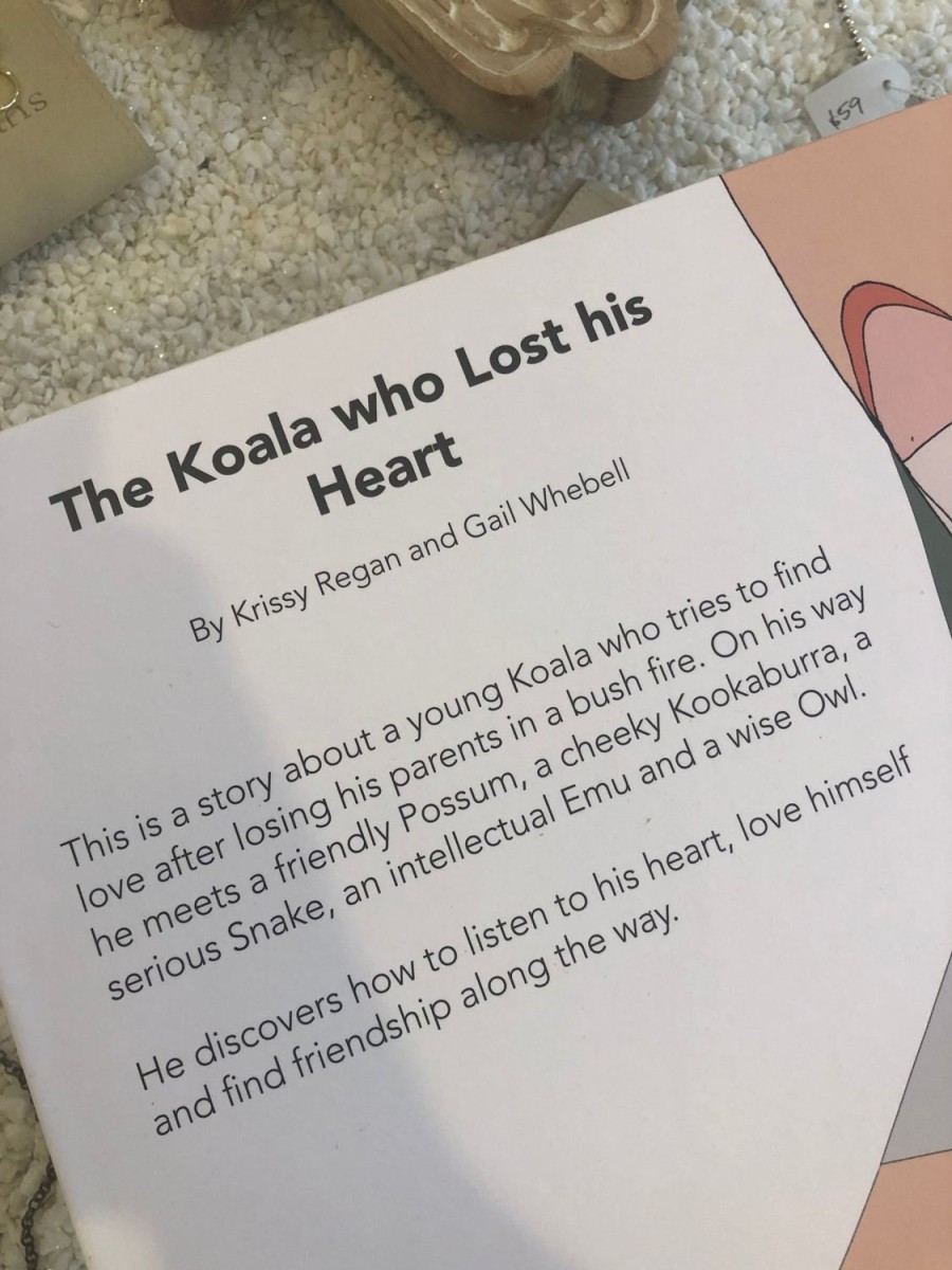 Lifestyle Krissy Regan | Book-The Koala Who Lost His Heart