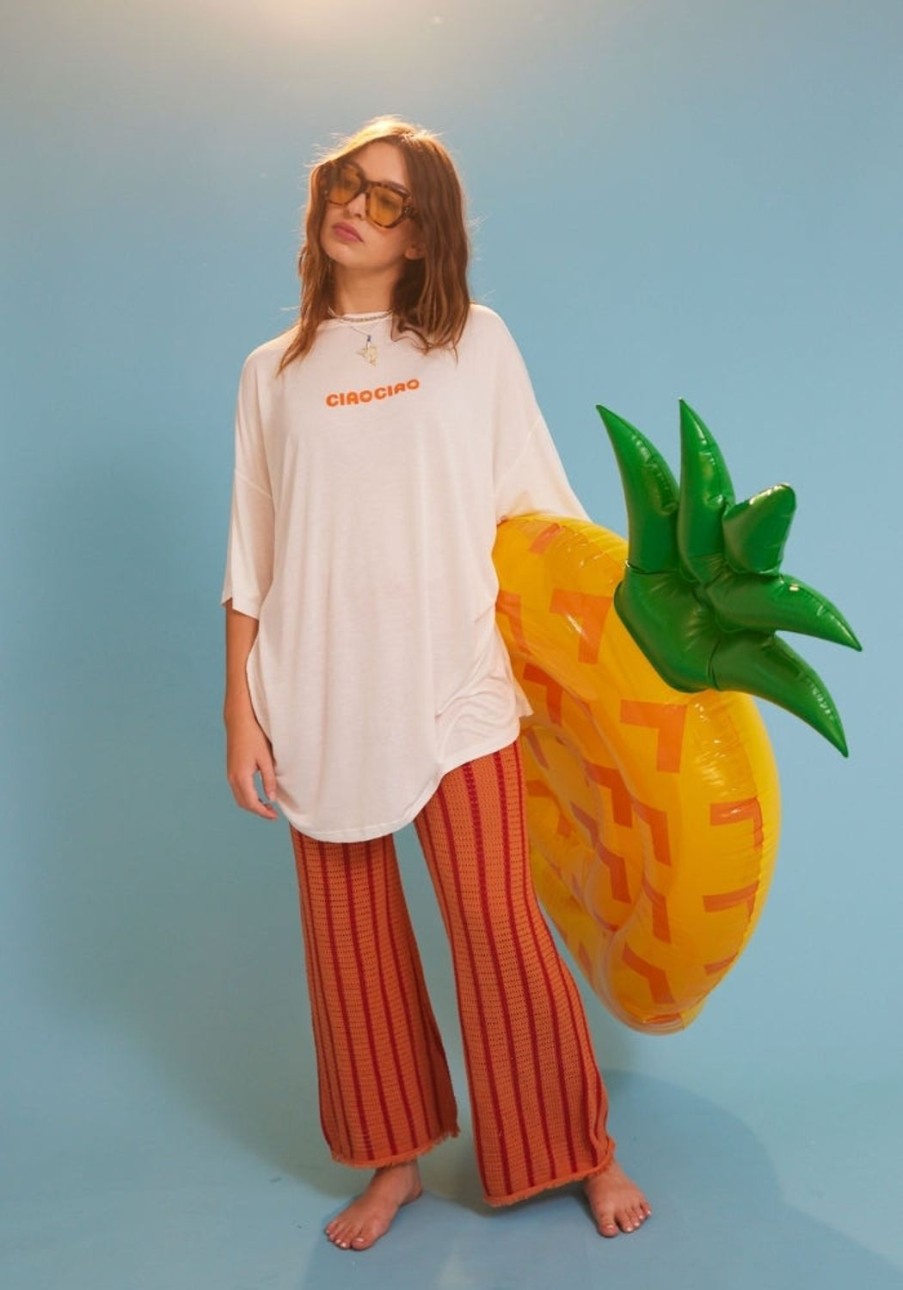 Clothing & Accessories Ciao Ciao Vacation | Ciao Ciao Vacation-Ombak Stripe Pants